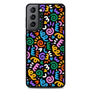 AKAM AMC-WSGS21-DOODLE13 Cover For Samsung Galaxy S21