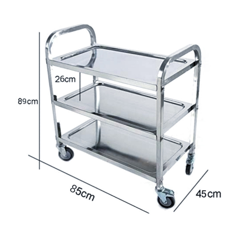 ترولی پذیرایی مدل Stainless still 333 ترولی پذیرایی مدل Stainless still 333