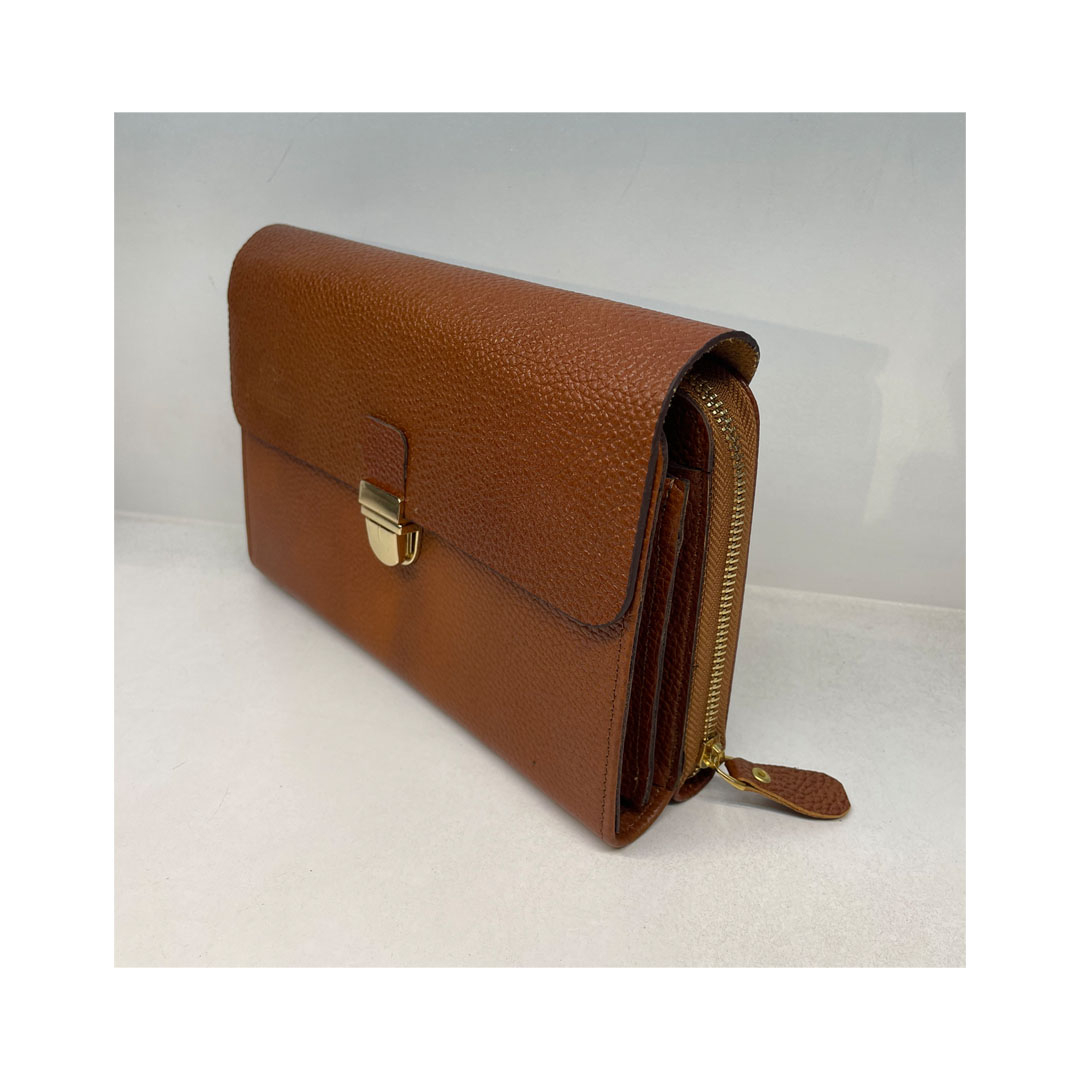 کیف دستی مردانه سرزمین چرم مدل دیوید کد 311083