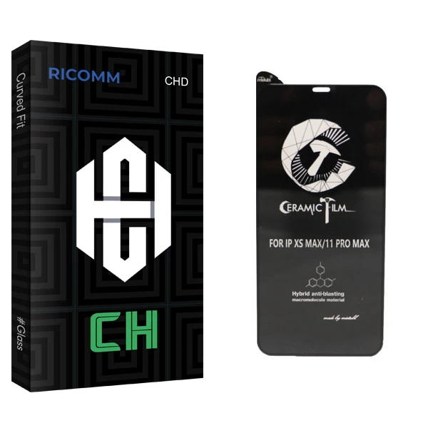 محافظ صفحه نمایش ریکام مدل CH glass مناسب برای گوشی موبایل اپل IPhone 11 Pro Max