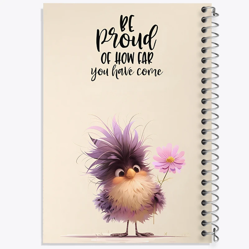 دفتر شطرنجی 50 برگ خندالو طرح انگیزشی  کد F5844