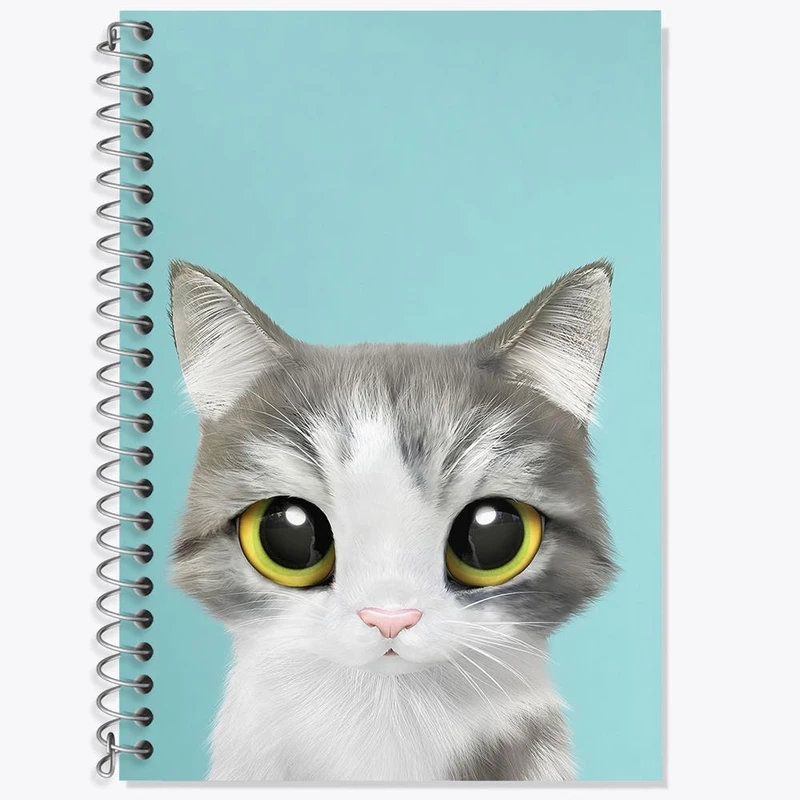 دفتر لغت 50 برگ خندالو مدل گربه کد 28224