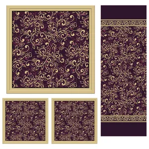 ست رومیزی 4 تکه شمسه نگار مدل TrS650.