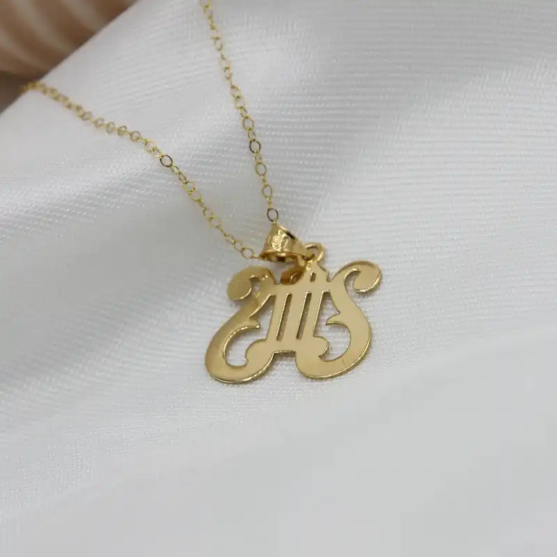 گردنبند طلا 18 عیار زنانه الن نار مدل 001