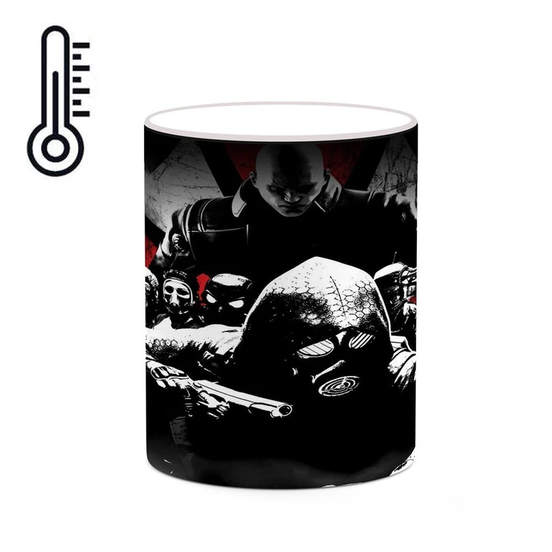 ماگ حرارتی کاکتی مدل بازی رزیدنت اویل Resident Evil 4 کد mgh30170