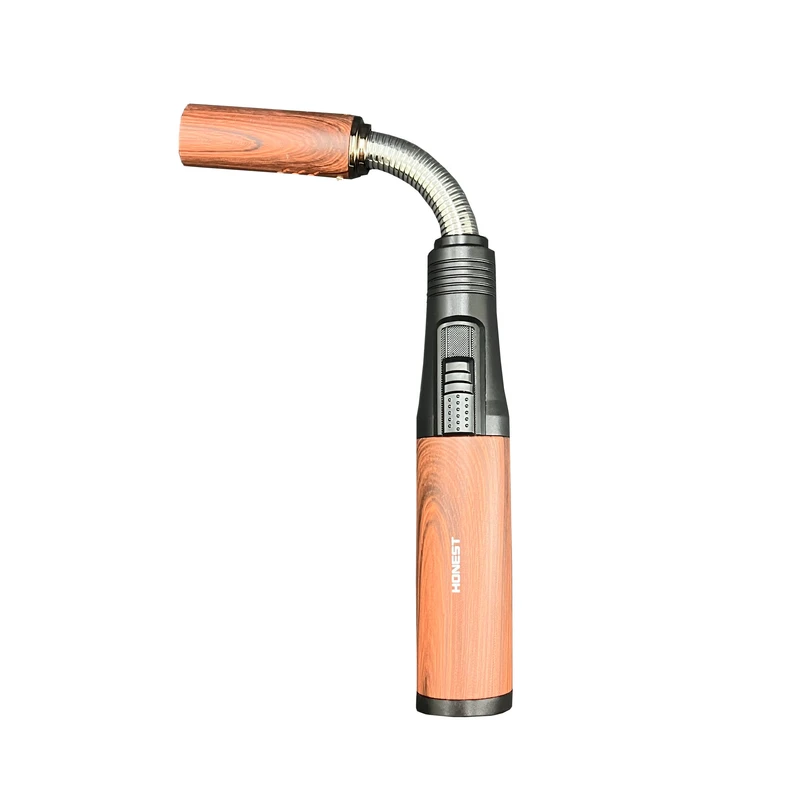 فندک گازی آنست مدل فنری طرح چوب کد DKD-2113