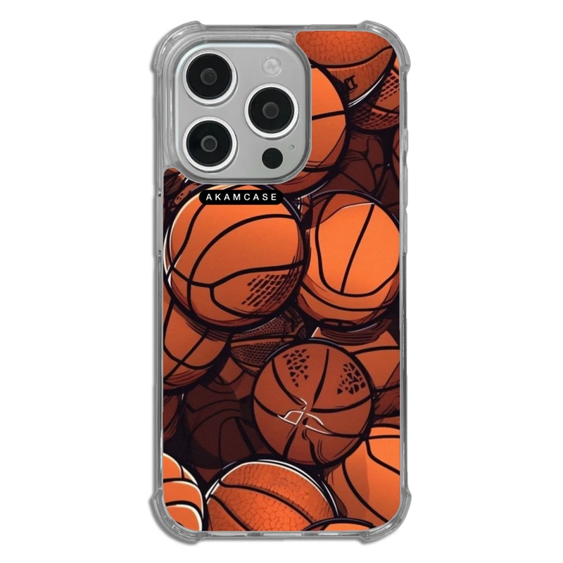 کاور آکام مدل AMC-WTA15PRO-BASKETBALL8 مناسب برای گوشی موبایل اپل iPhone 15 Pro