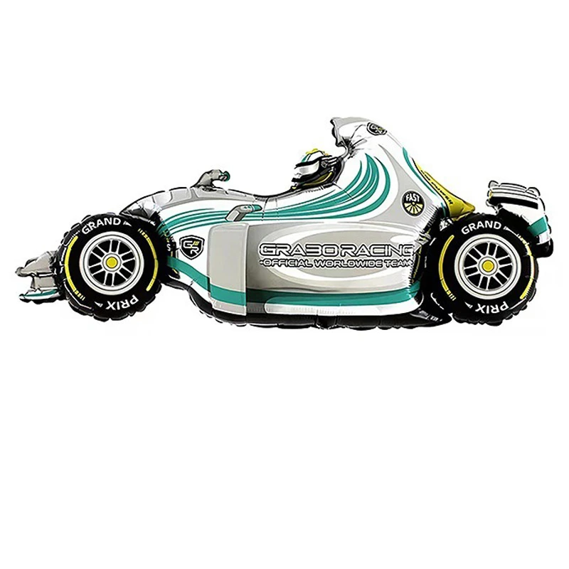 بادکنک فویلی لاکی بالونز طرح ماشین مسابقه رالی کد 1312