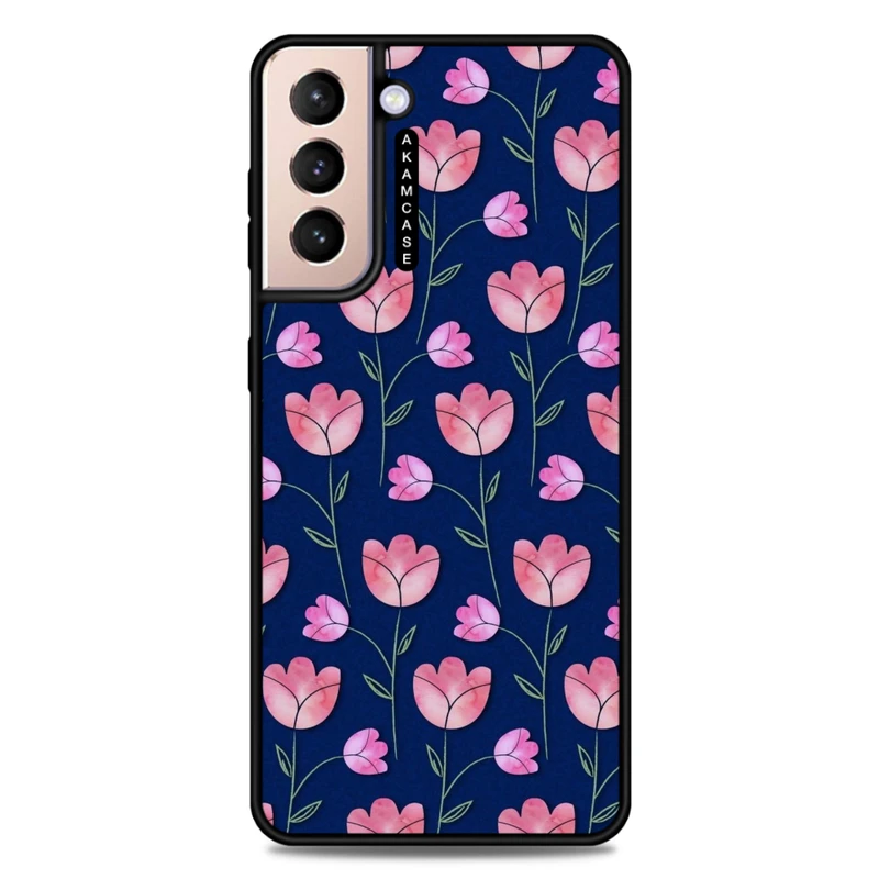 کاور آکام مدل AMC-WSGS21P-FLOWERS6 مناسب برای گوشی موبایل سامسونگ Galaxy S21 Plus