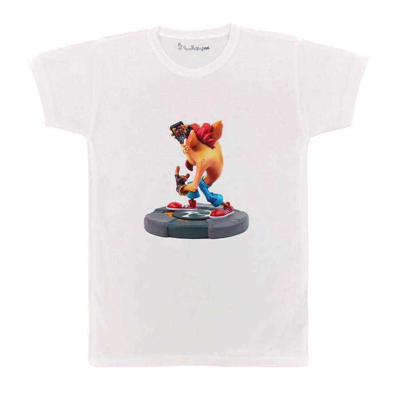 تی شرت بچگانه پرمانه طرح کراش کد pmt.2058