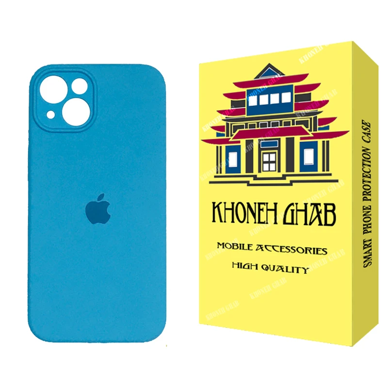 کاور خونه قاب مدل سیلیکونی مناسب برای گوشی موبایل اپل iPhone 14