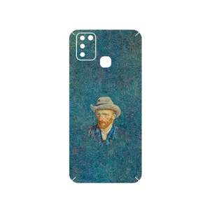 MAHOOT Self portrait with a gray felt hat Cover Sticker for Infinix Smart 6 X657B