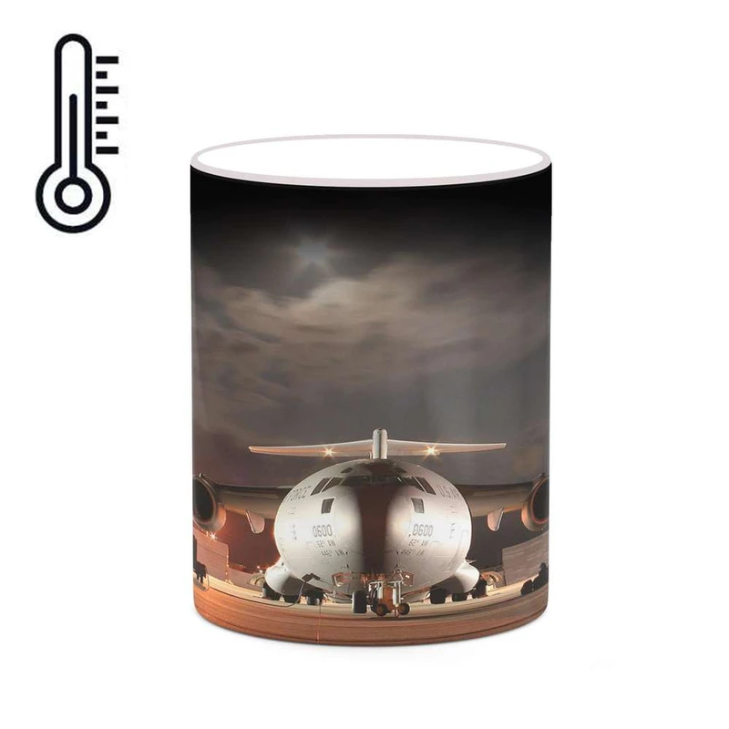 ماگ حرارتی کاکتی مدل هواپیمای جنگنده کد mgh20328