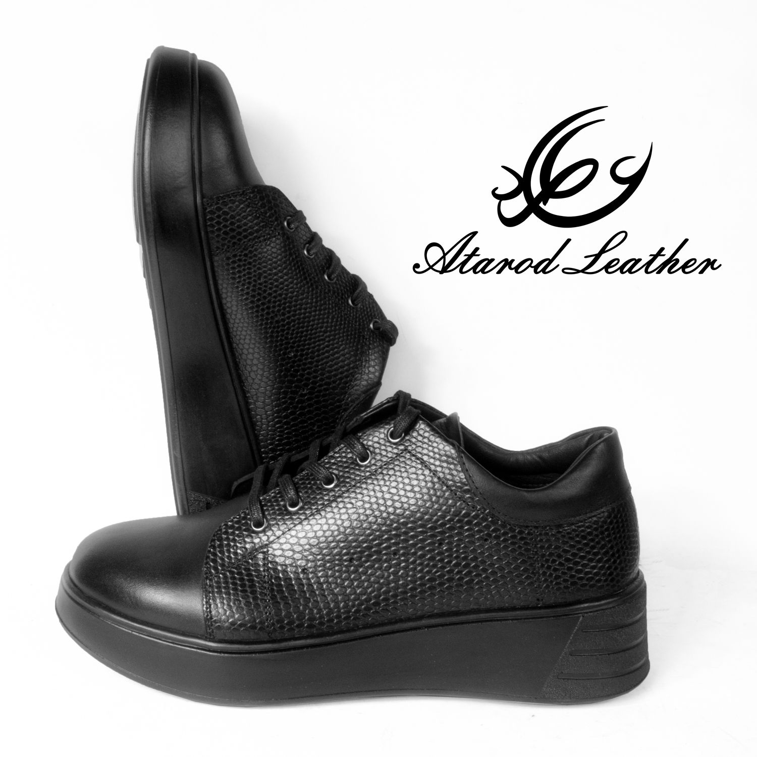 کفش روزمره زنانه چرم عطارد مدل چرم طبیعی کد SH84 -  - 5