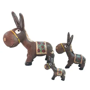 مجسمه مدل الاغ مجموعه 3 عددی