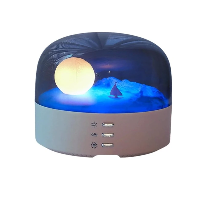 چراغ خواب رومیزی مدل ماه کد 96056-7