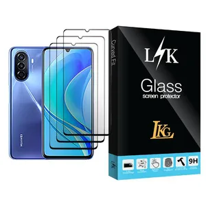 LKG LK Glass3 Ceramics Screen Protector For Huawei nova Y70 Plus Pack Of 3