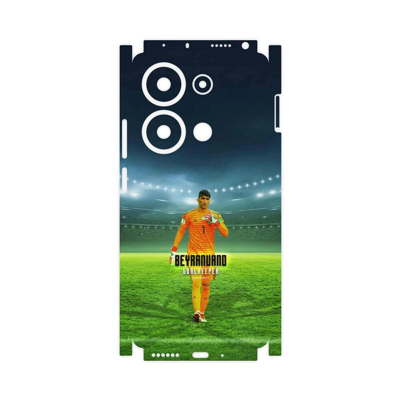 برچسب پوششی ماهوت مدل Alireza Beiranvand-FullSkin مناسب برای گوشی موبایل شیائومی Redmi Note 13 Pro 4G