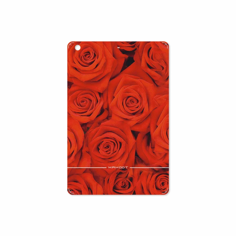 برچسب پوششی ماهوت مدل Red-Flower مناسب برای تبلت اپل iPad mini 2 2013 A1490