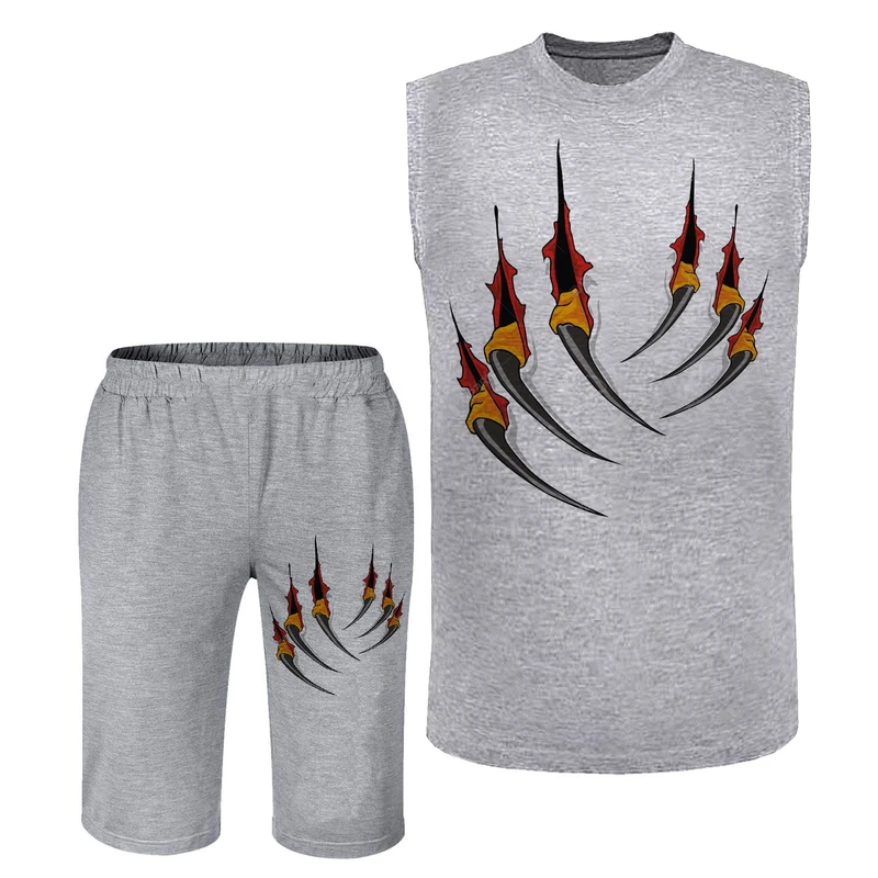 ست تاپ و شلوارک مردانه مدل چنگ کد N213