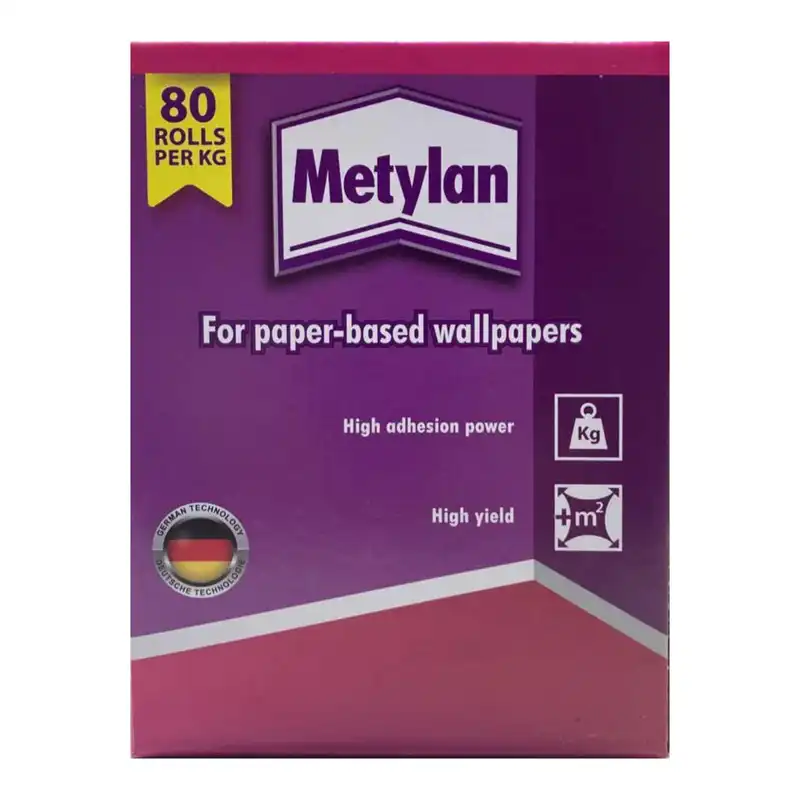 چسب کاغذ دیواری هنکل مدل Metylan وزن 900 گرم