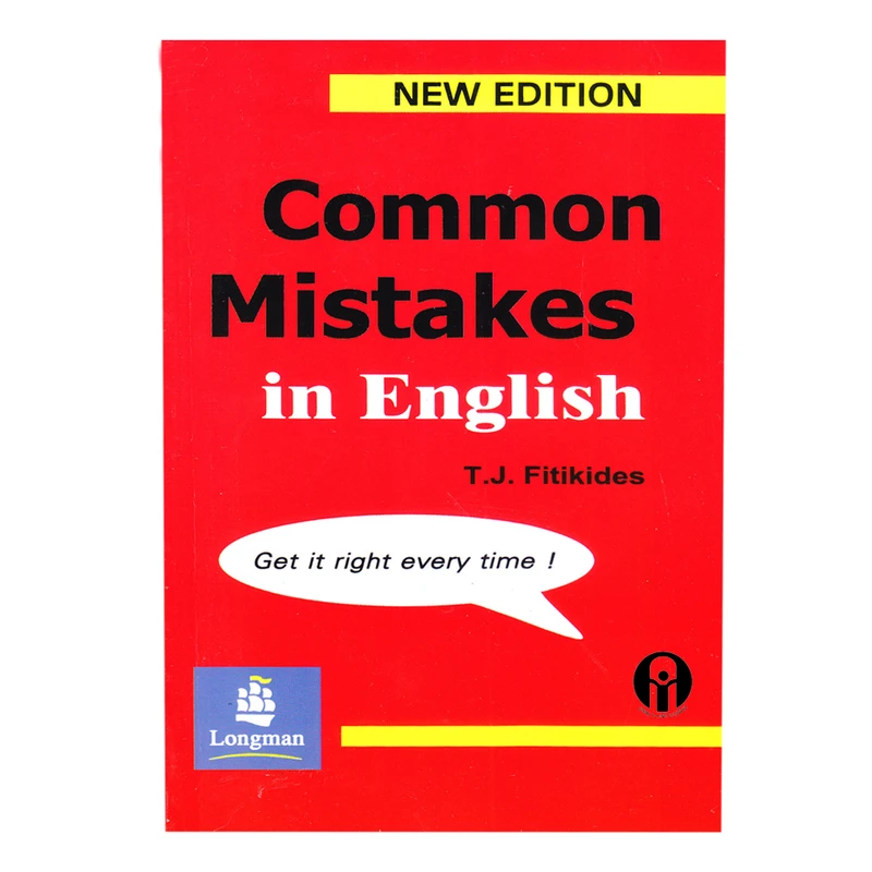 کتاب Common Mistakes In English اثر T.J. Fitikides انتشارات الوندپویان