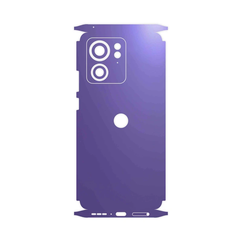 برچسب پوششی ماهوت مدل Matte-BlueBerry-FullSkin مناسب برای گوشی موبایل موتورولا Edge 40