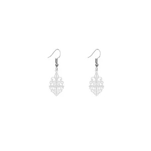 گوشواره نقره زنانه هایکا  طرح اسلیمی مدل n.ha396