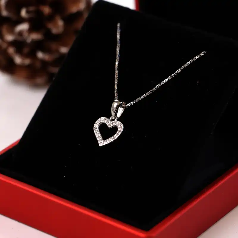 آویز گردنبند نقره زنانه جی تی ای مدل جی نایس