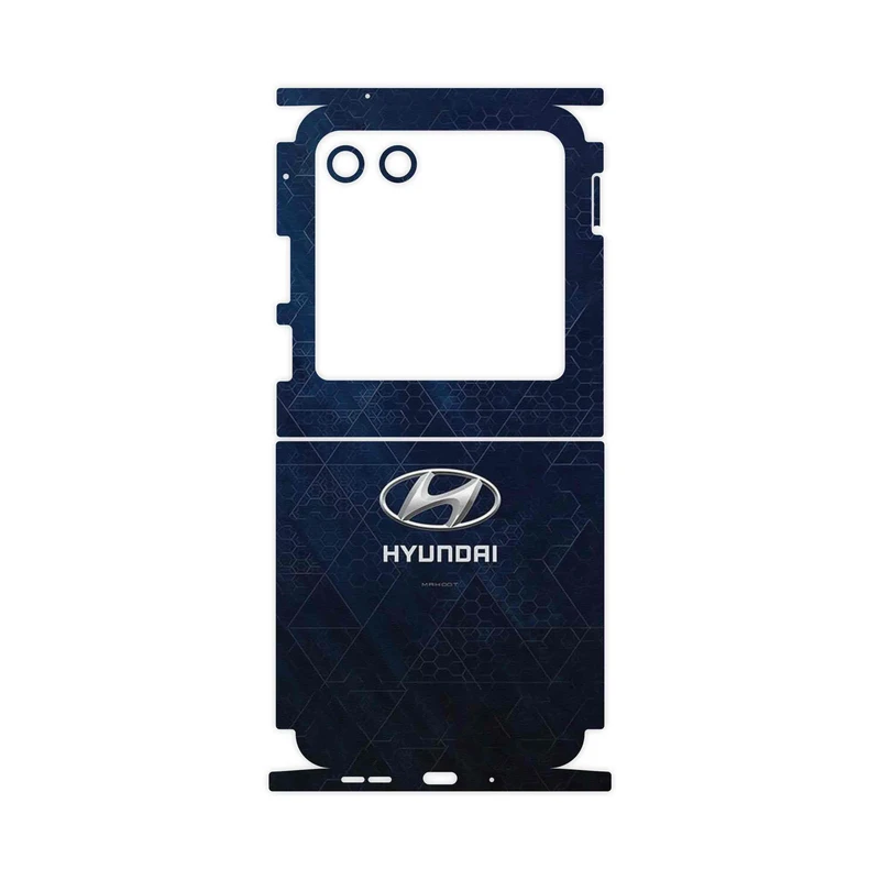 برچسب پوششی ماهوت مدل Hyundai_Logo-FullSkin مناسب برای گوشی موبایل موتورولا Razr 40 Ultra