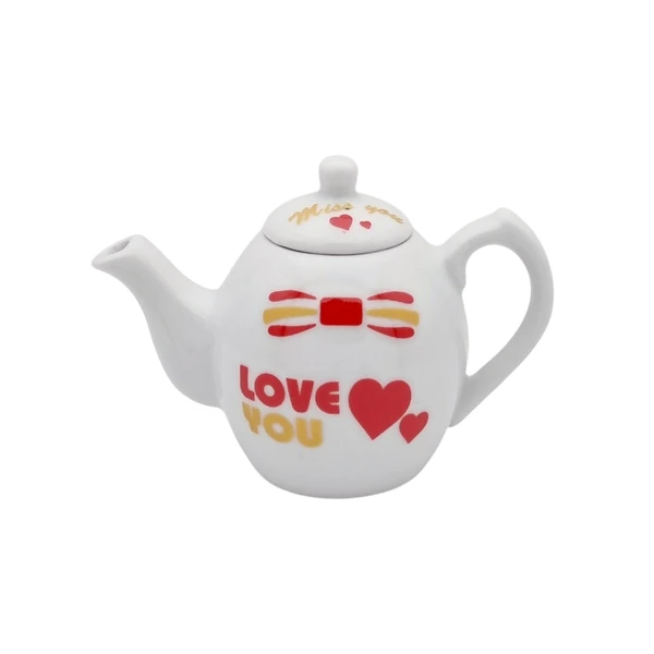 قوری زعفران مدل امیری کد 11161xLoveyou گنجایش 170 میلی لیتر