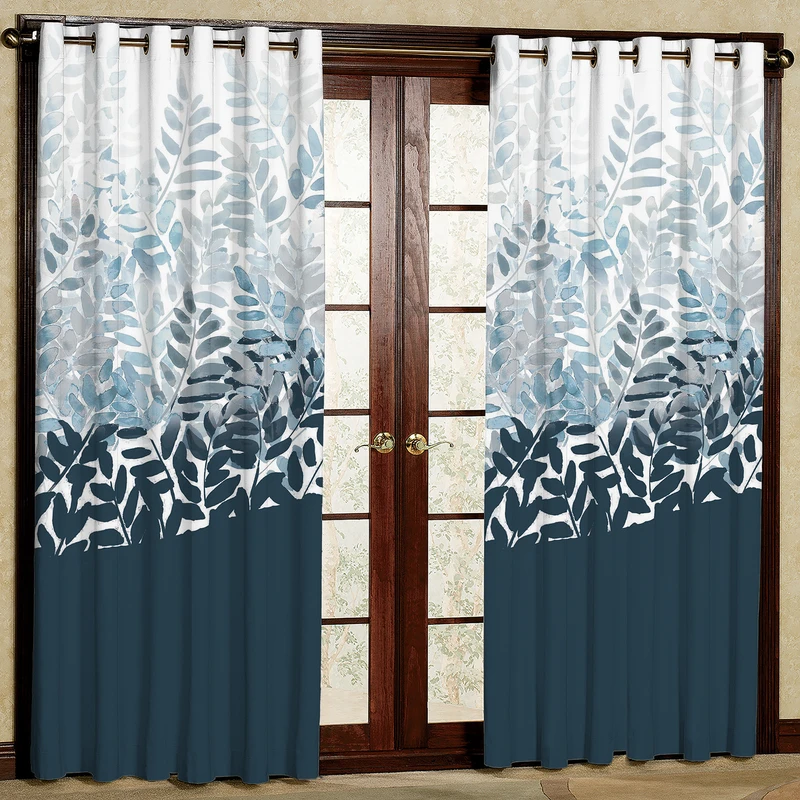 پرده مدل مخمل پانچی طرح گل کد 1053 سایز 200x140 سانتی متر