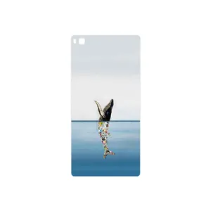 MAHOOT Collage of Sea Trash Cover Sticker for Huawei P8