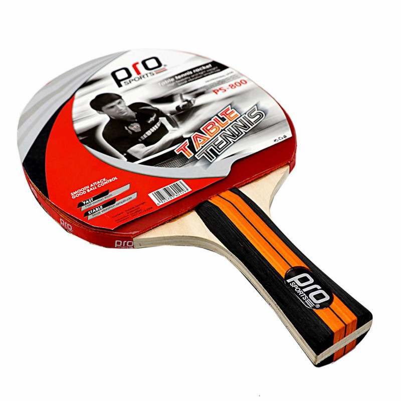 راکت پینگ پنگ مدل Pro_style800 به همراه توپ مجموعه 5 عددی