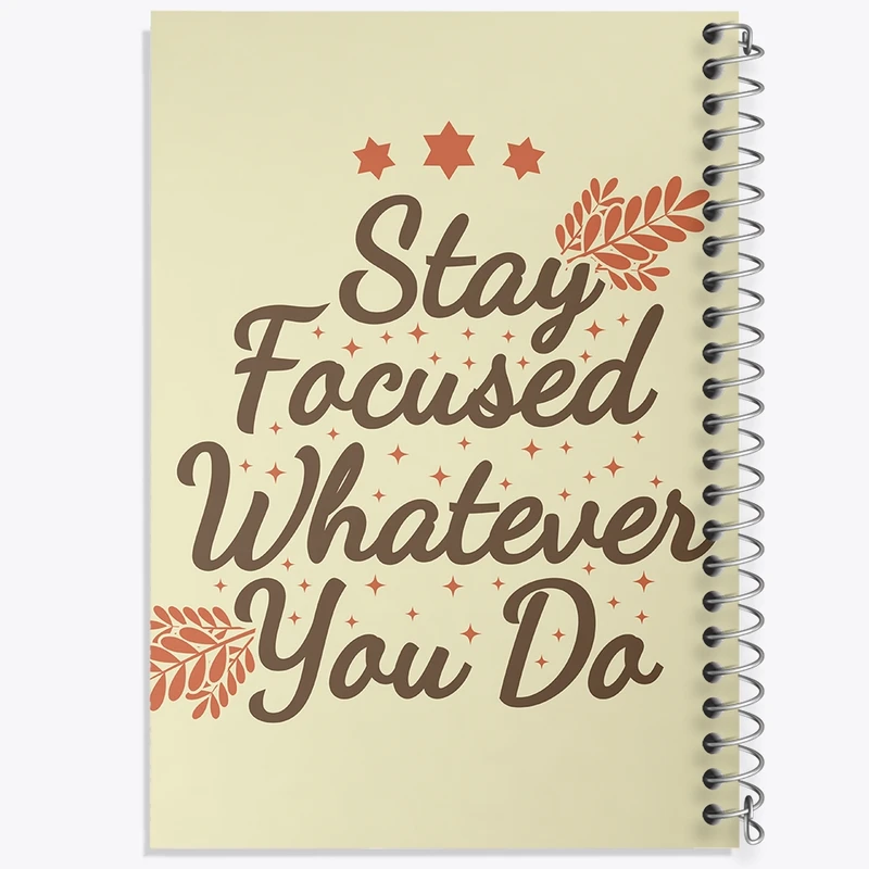 دفتر ژورنال نویسی 50 برگ خندالو مدل نقطه ای طرح انگیزشی کد F1052