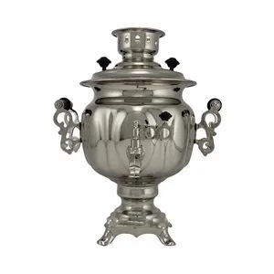 سماور برنجی مدل الکتریسیته طرح روس کد USSR