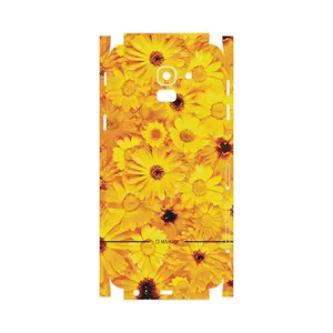 MAHOOT Yellow-Flower-FullSkin Cover Sticker for Samsung Galaxy J6