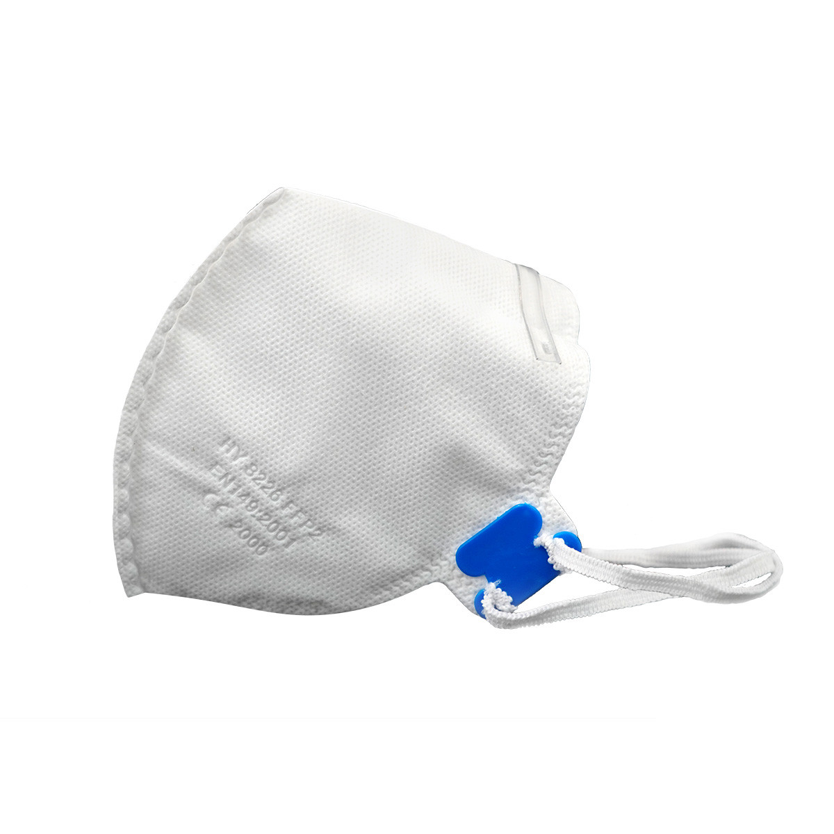 ماسک تنفسی مدل  FFP2 بدون سوپاپ 3 لایه بسته 12 عددی