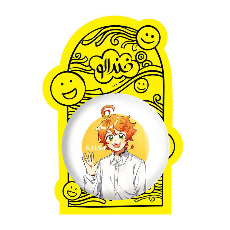 آینه جیبی خندالو مدل نورلند انیمه ناکجا آباد موعود Promised Neverland کد 10114 آینه جیبی خندالو مدل نورلند انیمه ناکجا آباد موعود Promised Neverland کد 10114