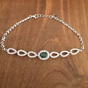 دستبند نقره زنانه  کد 3051