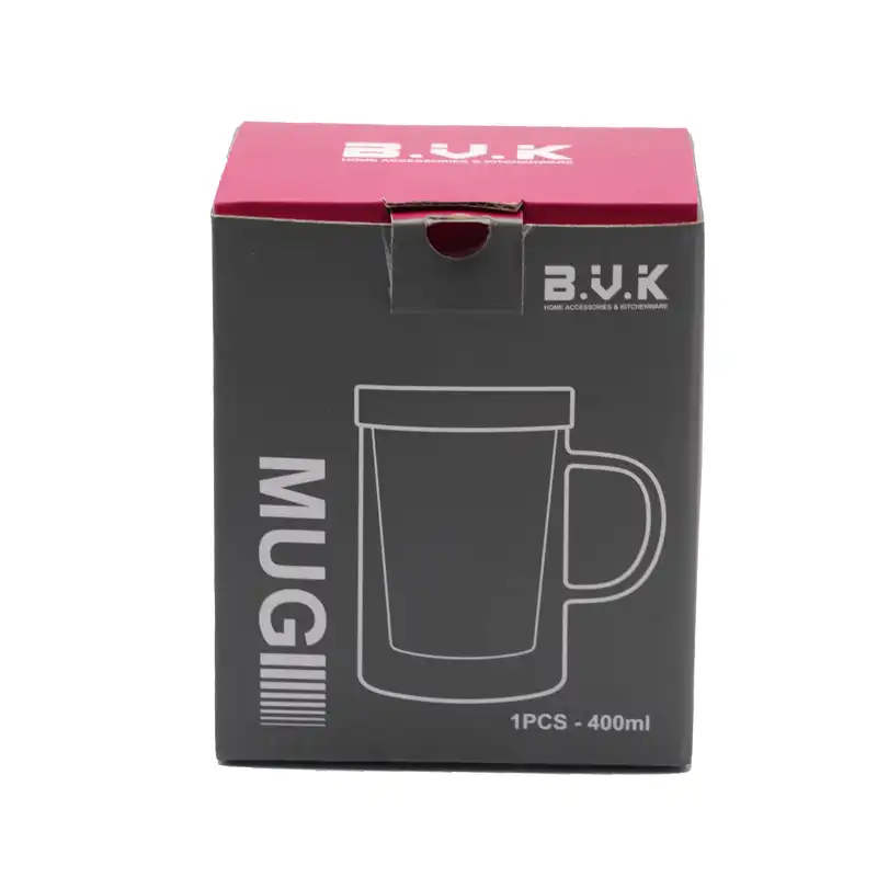 لیوان دمنوش ساز بی.وی.کی مدل شفاف کد 314204