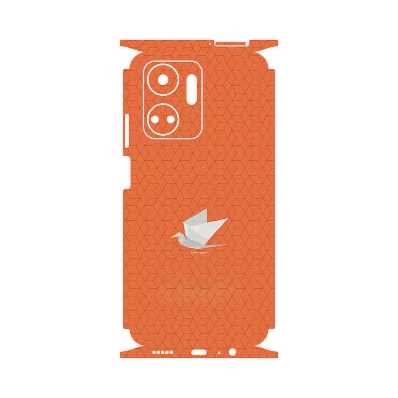 برچسب پوششی ماهوت مدل Minimalist origami bird-FullSkin مناسب برای گوشی موبایل آنر X7a