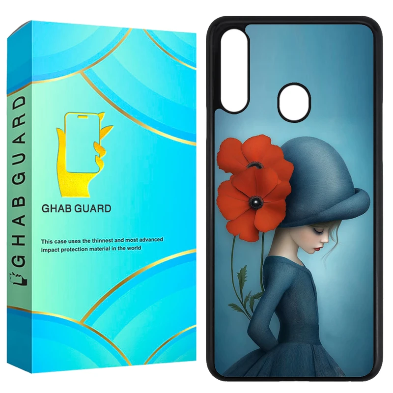 کاور قاب گارد طرح دختر مدل GCHPA20S مناسب برای گوشی موبایل سامسونگ Galaxy A20s 