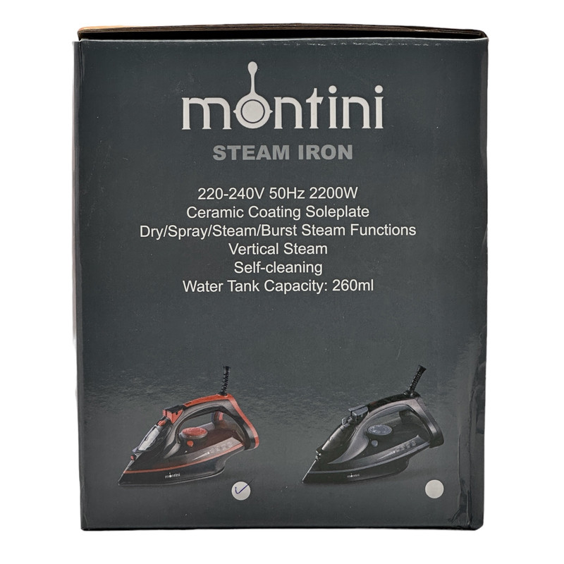 قیمت و خرید اتو بخار مونتینی مدل IRON 8026