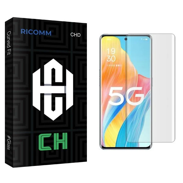 محافظ صفحه نمایش ریکام مدل CH UV مناسب برای گوشی موبایل اوپو A1 Pro