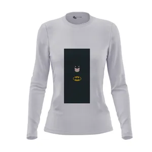تی شرت آستین بلند زنانه مدل بتمن