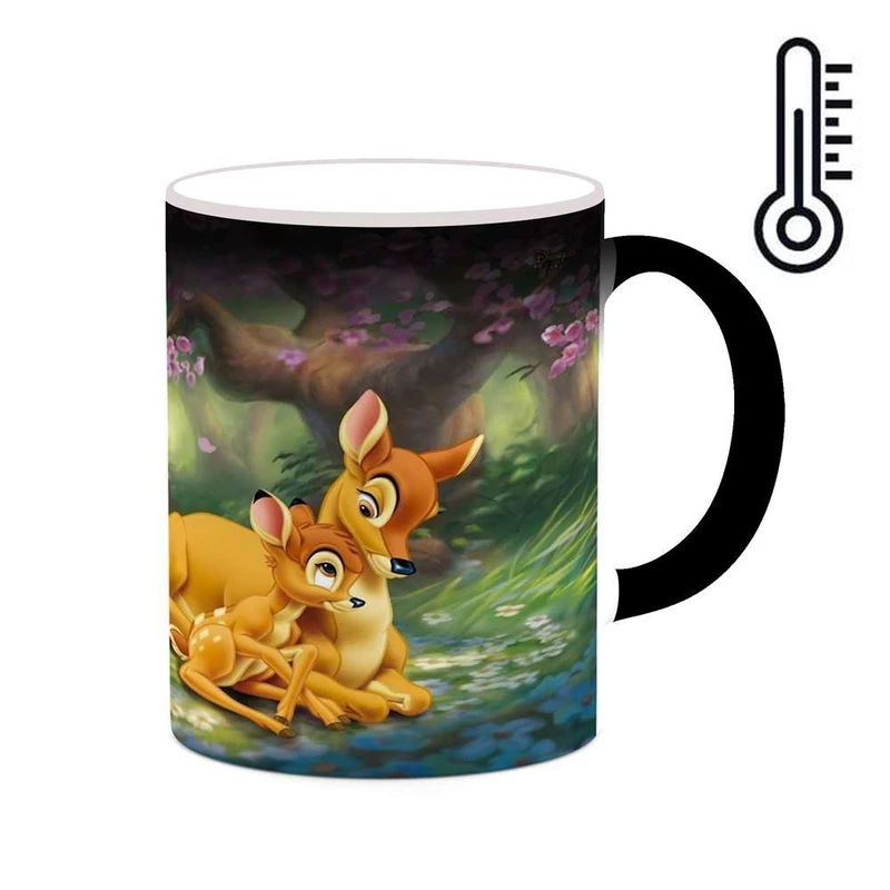 ماگ حرارتی کاکتی مدل کارتون Bambi کد mgh22203