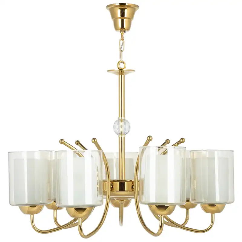 لوستر 7 شعله چشمه نور کد A824/7-G