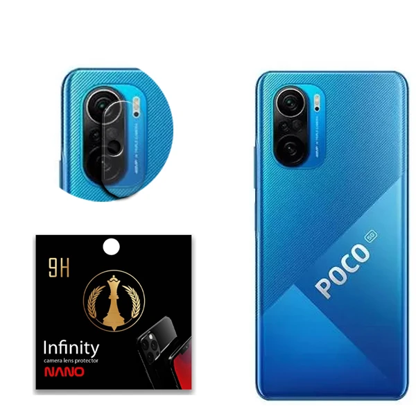 محافظ لنز دوربین اینفینیتی مدل Pro Max مناسب برای گوشی موبایل شیائومی Poco f3