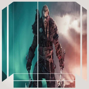 برچسب پلی استیشن ۴ طرح   assassins creed valhalla game  کد PS-10106